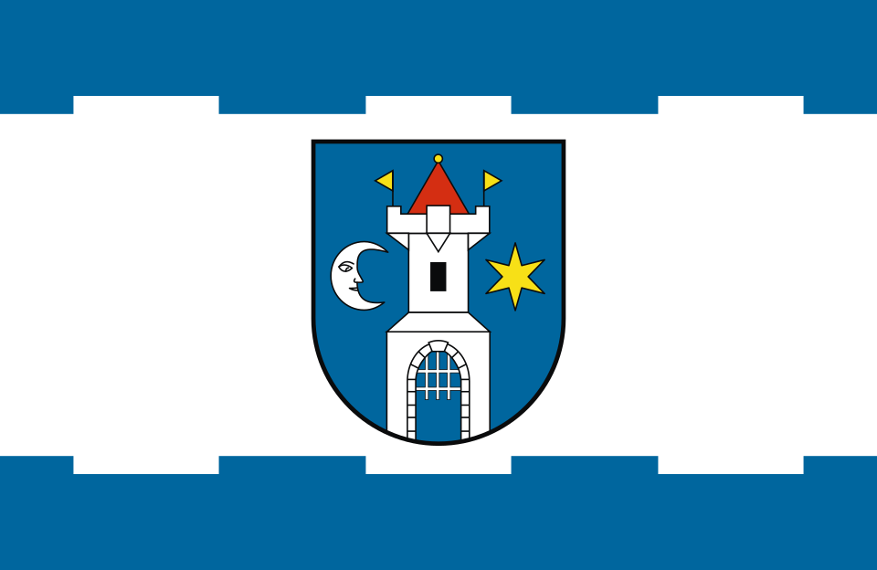 Flaga miasta Świebodzice
