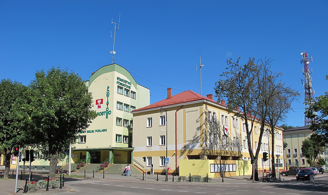 Widok miasta Bielsk Podlaski
