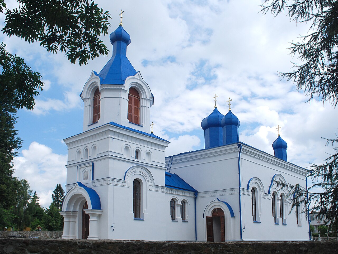 Widok miasta Kleszczele