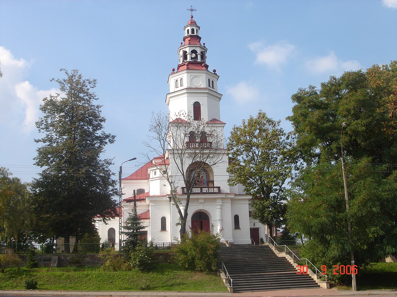 Widok miasta Mońki