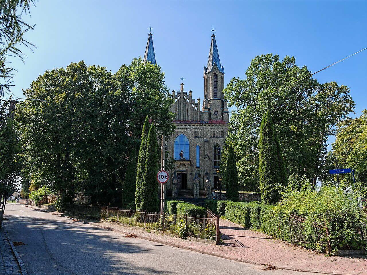 Widok miasta Krynki
