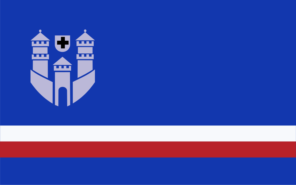 Flaga miasta Bytów