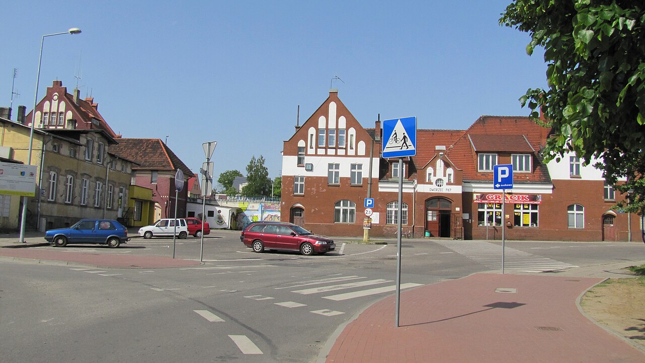 Widok miasta Miastko