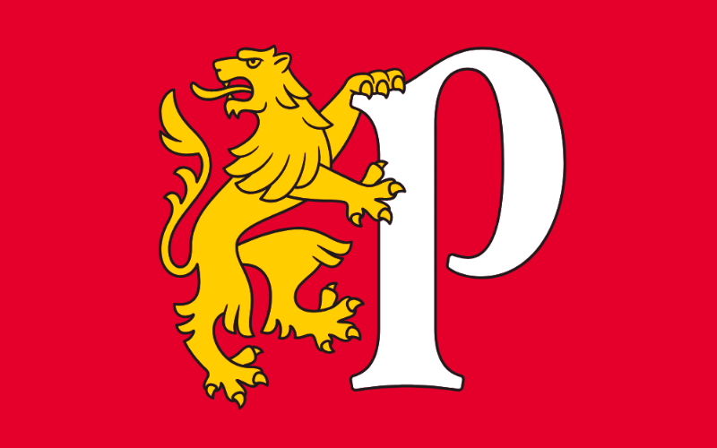 Flaga miasta Pruszcz Gdański