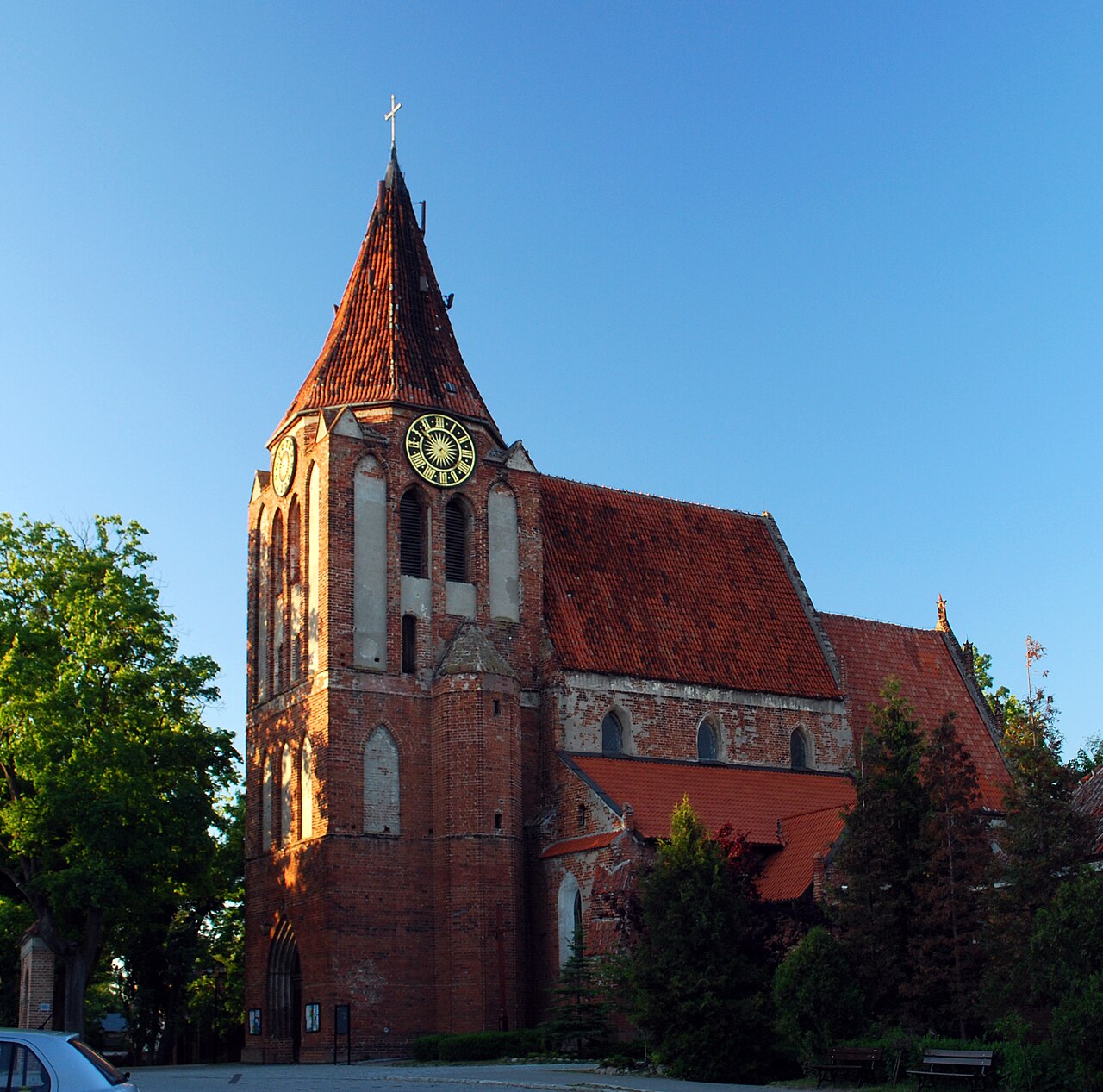 Widok miasta Pruszcz Gdański