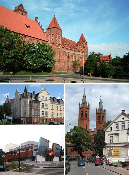Widok miasta Kwidzyn