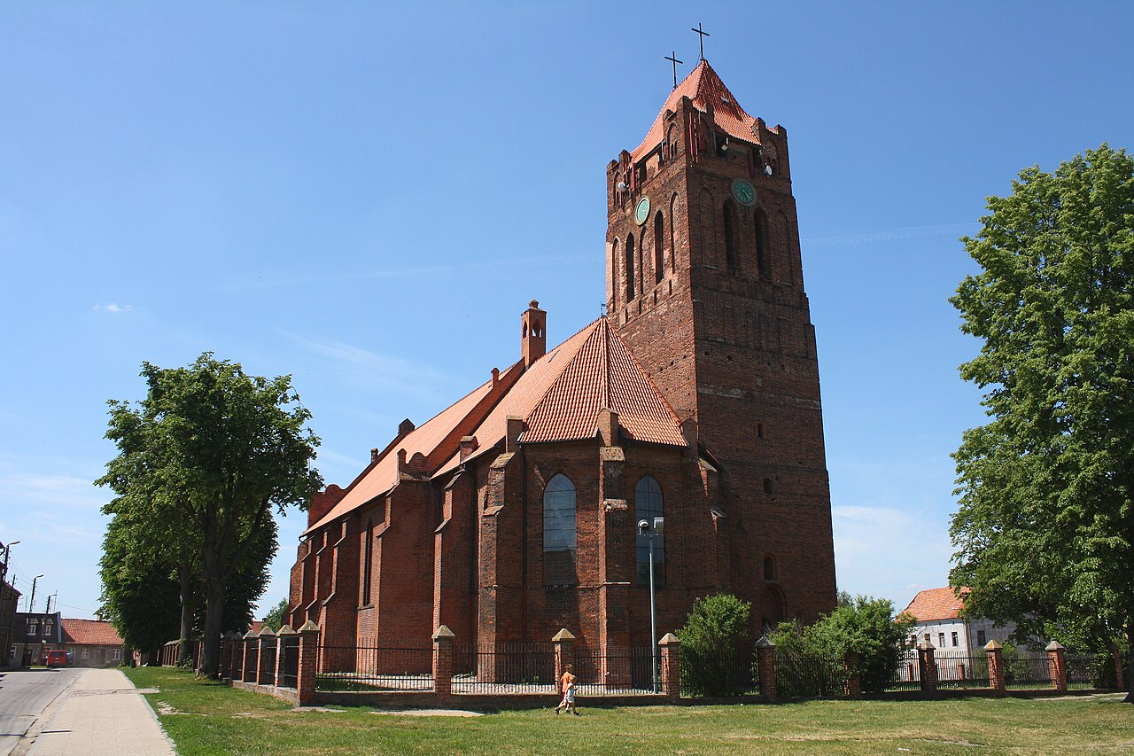 Widok miasta Prabuty