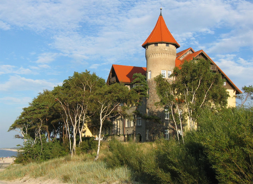 Widok miasta Łeba