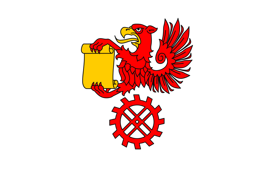 Flaga miasta Kępice