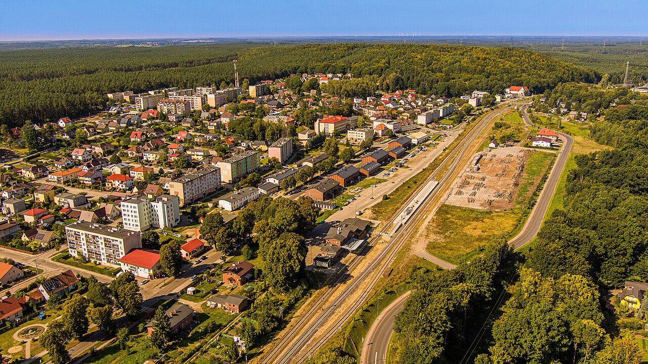 Widok miasta Kępice