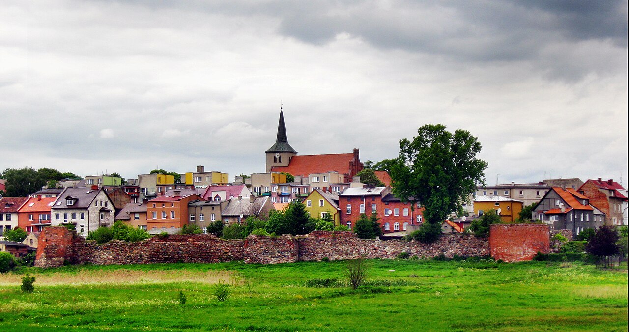 Widok miasta Skarszewy