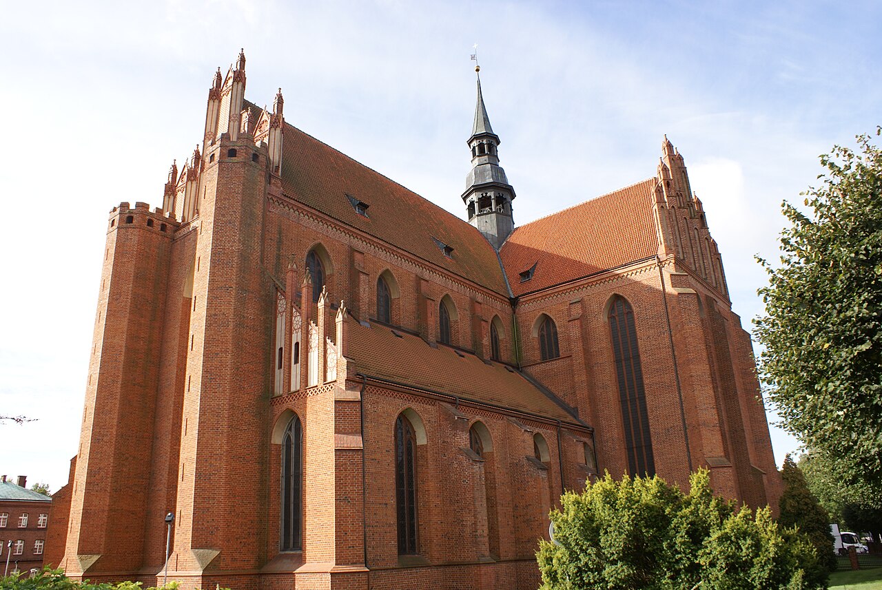 Widok miasta Pelplin