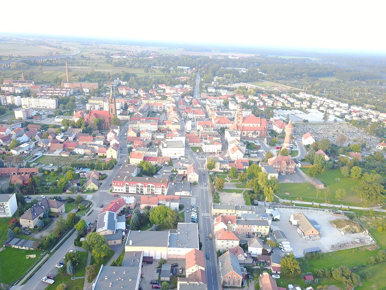 Widok miasta Żmigród