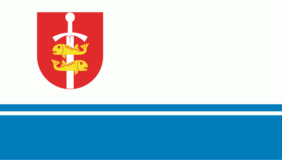 Flaga miasta Gdynia