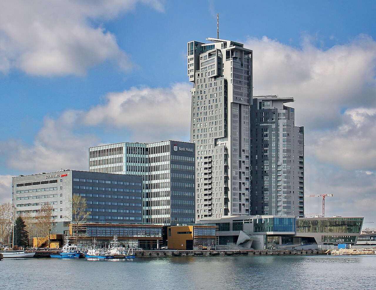 Widok miasta Gdynia