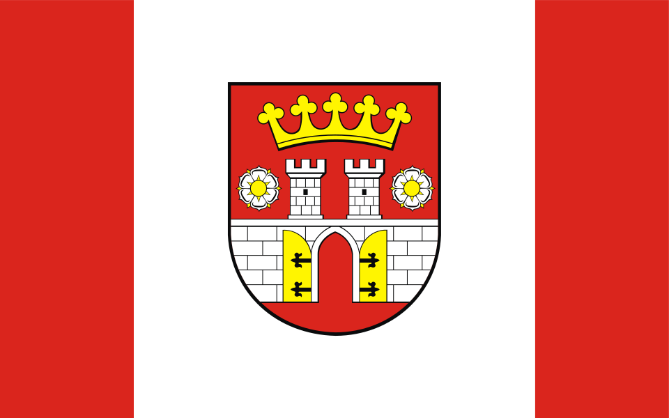Flaga miasta Będzin