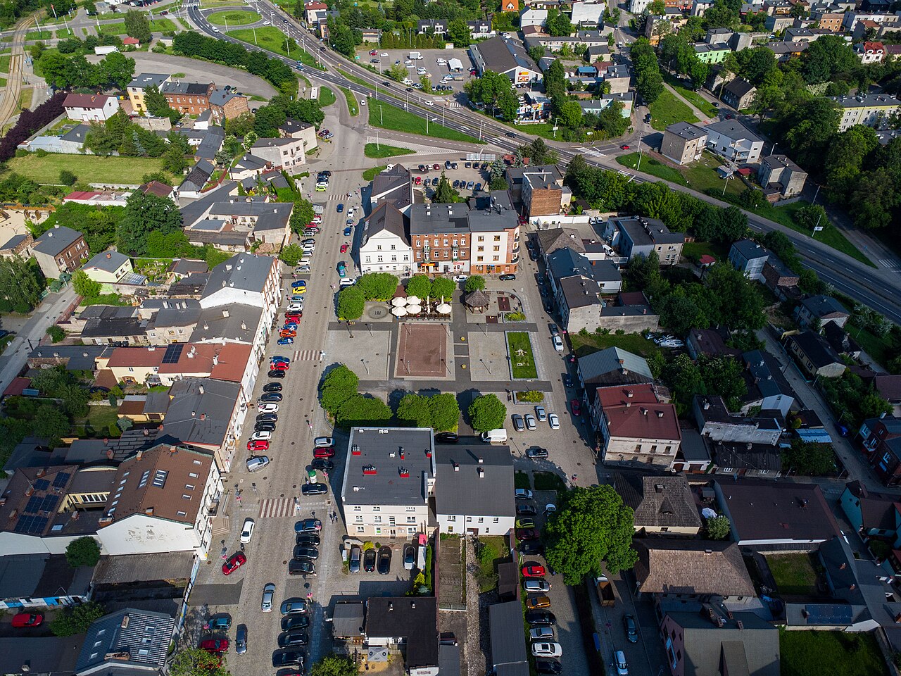 Widok miasta Czeladź