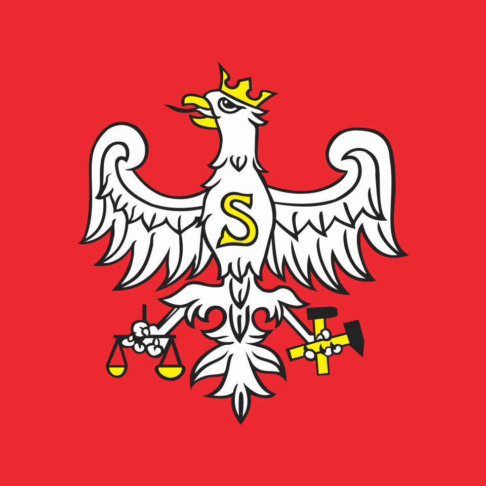 Flaga miasta Sławków