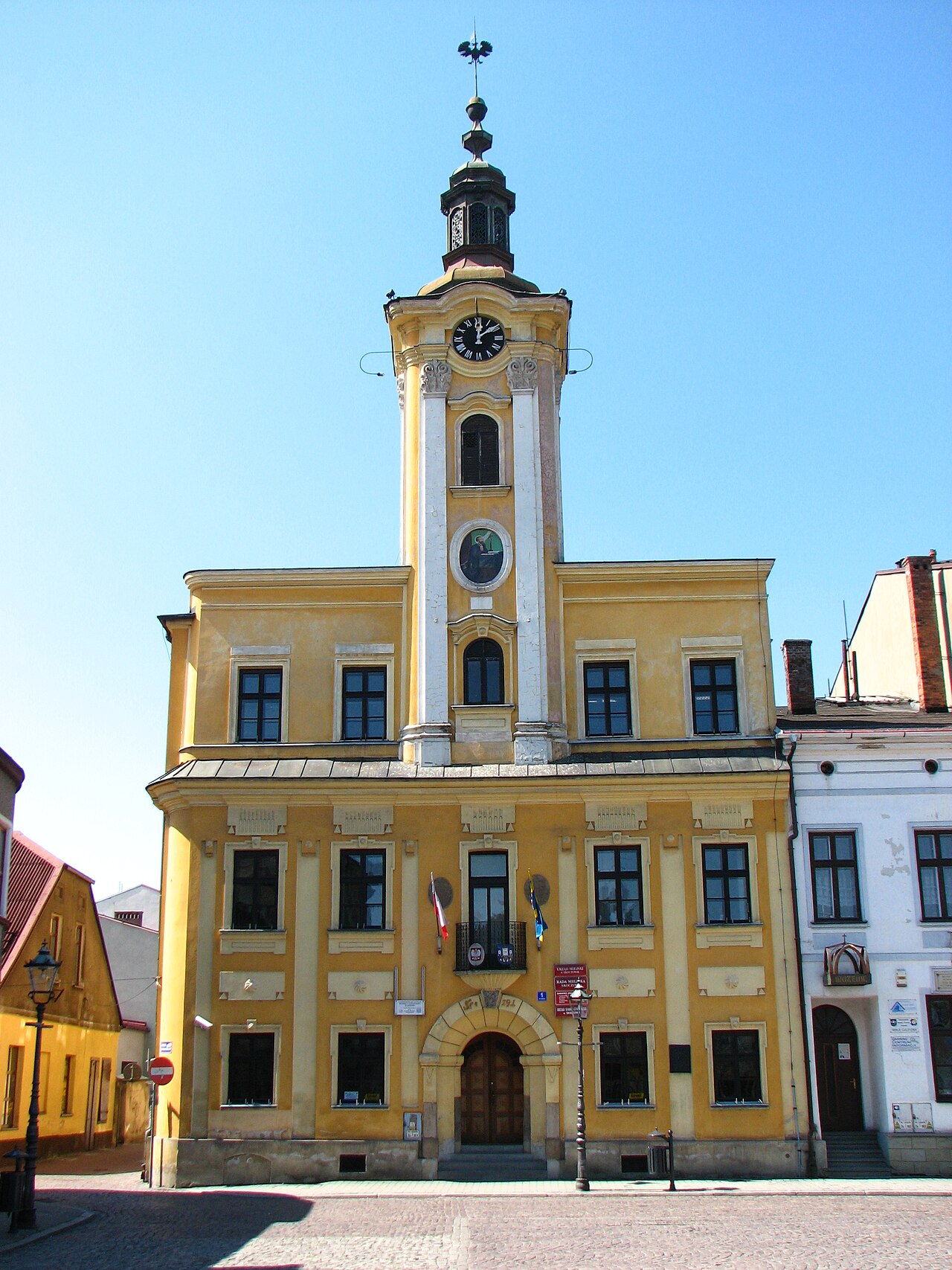 Widok miasta Skoczów
