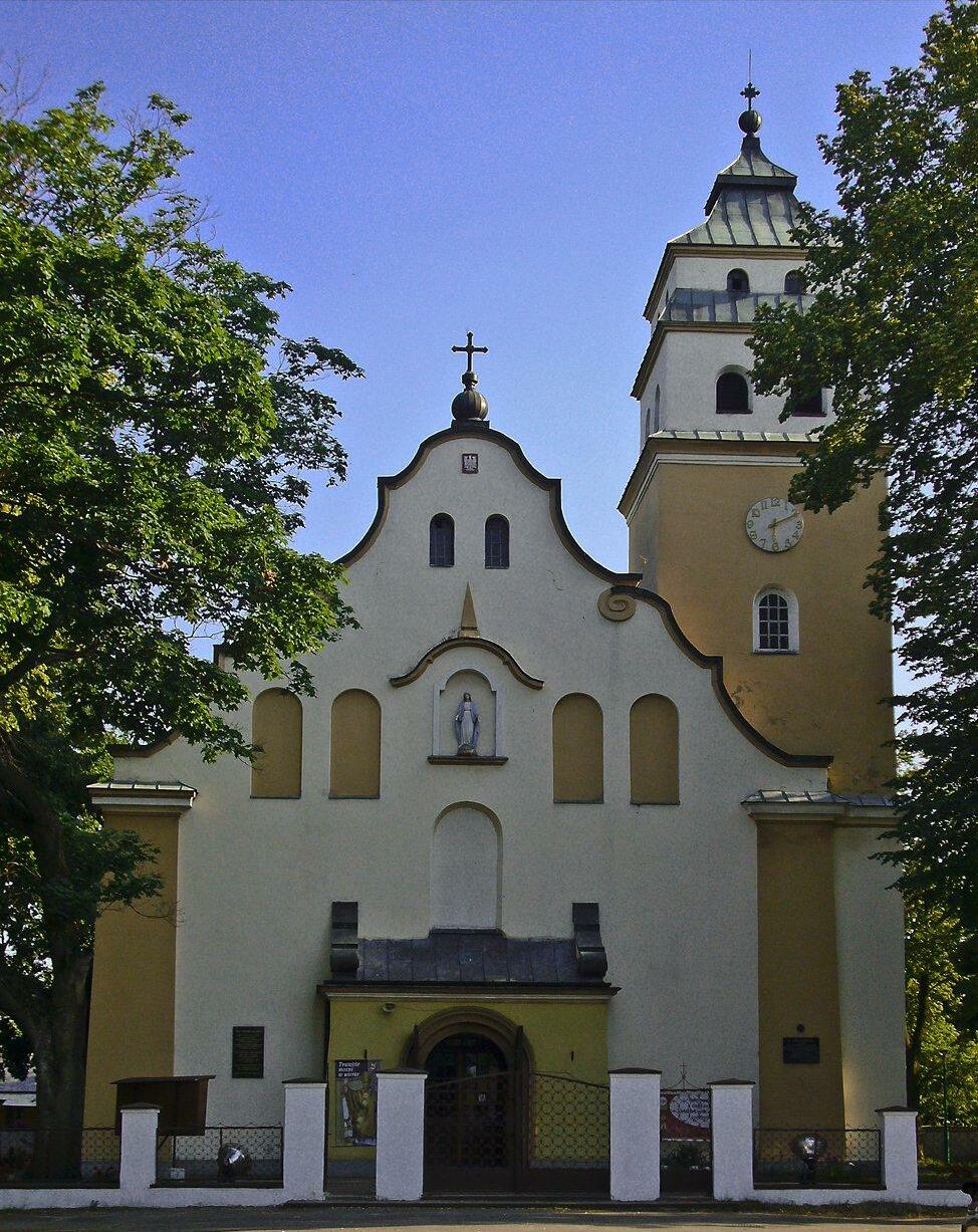 Widok miasta Janów