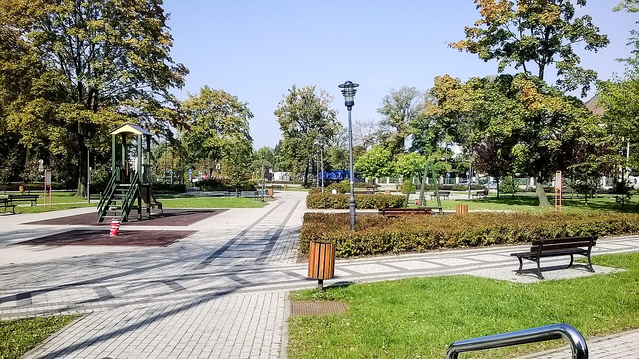 Widok miasta Knurów