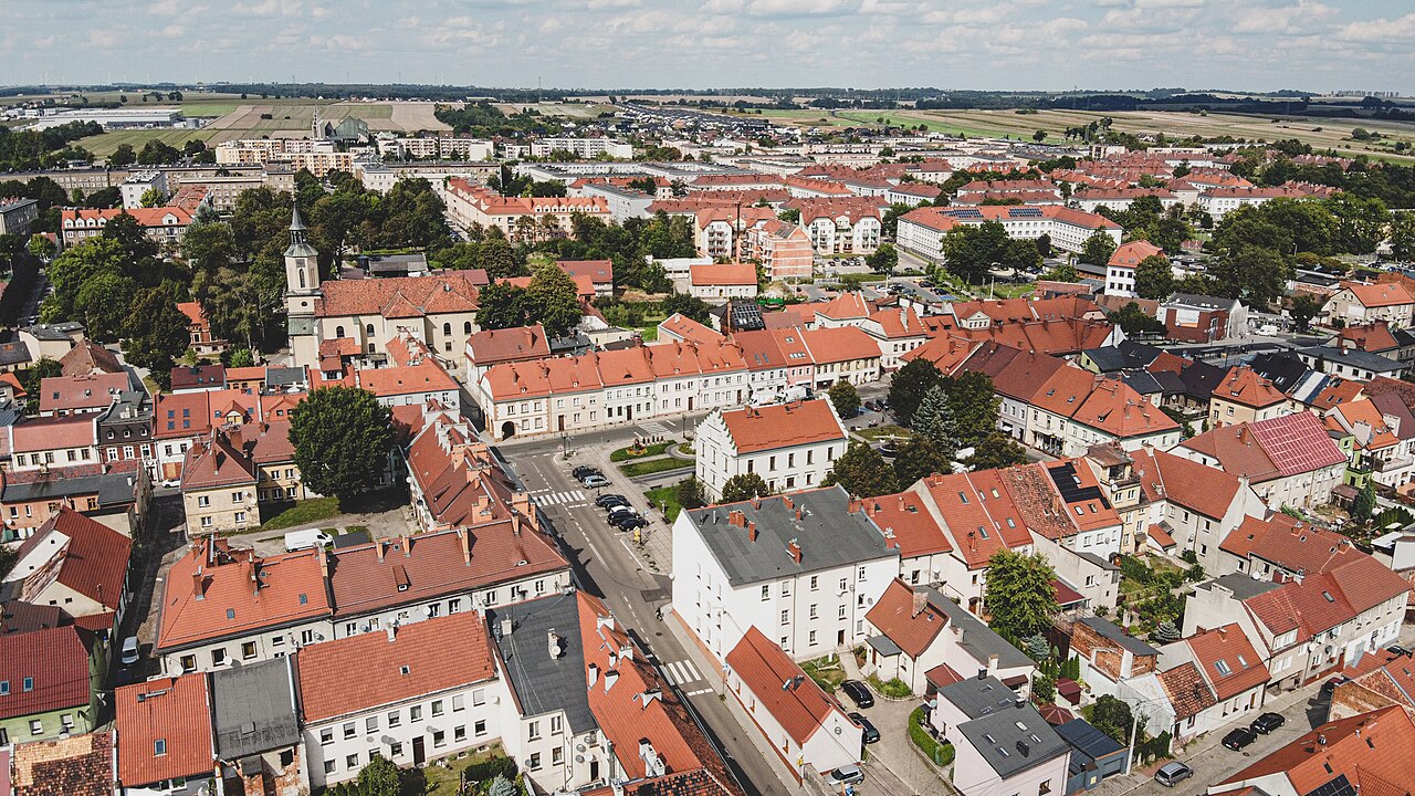 Widok miasta Pyskowice