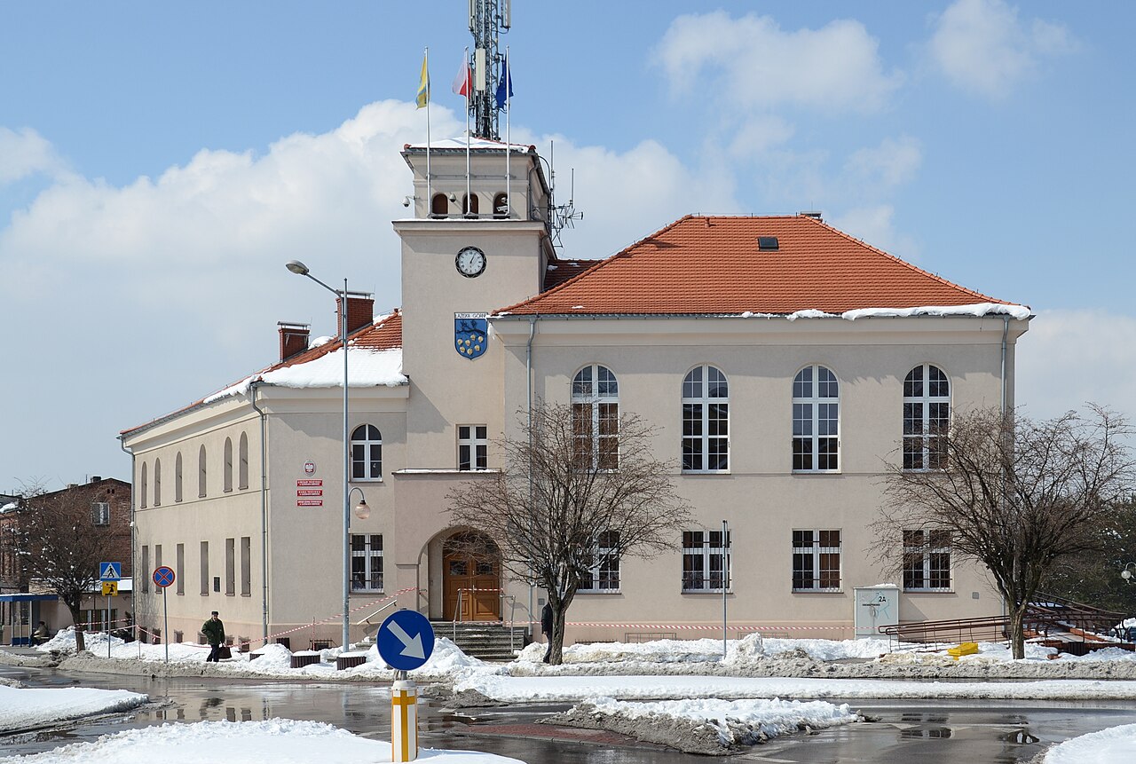 Widok miasta Łaziska Górne