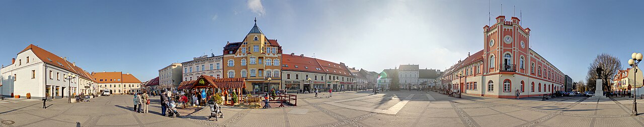 Widok miasta Mikołów