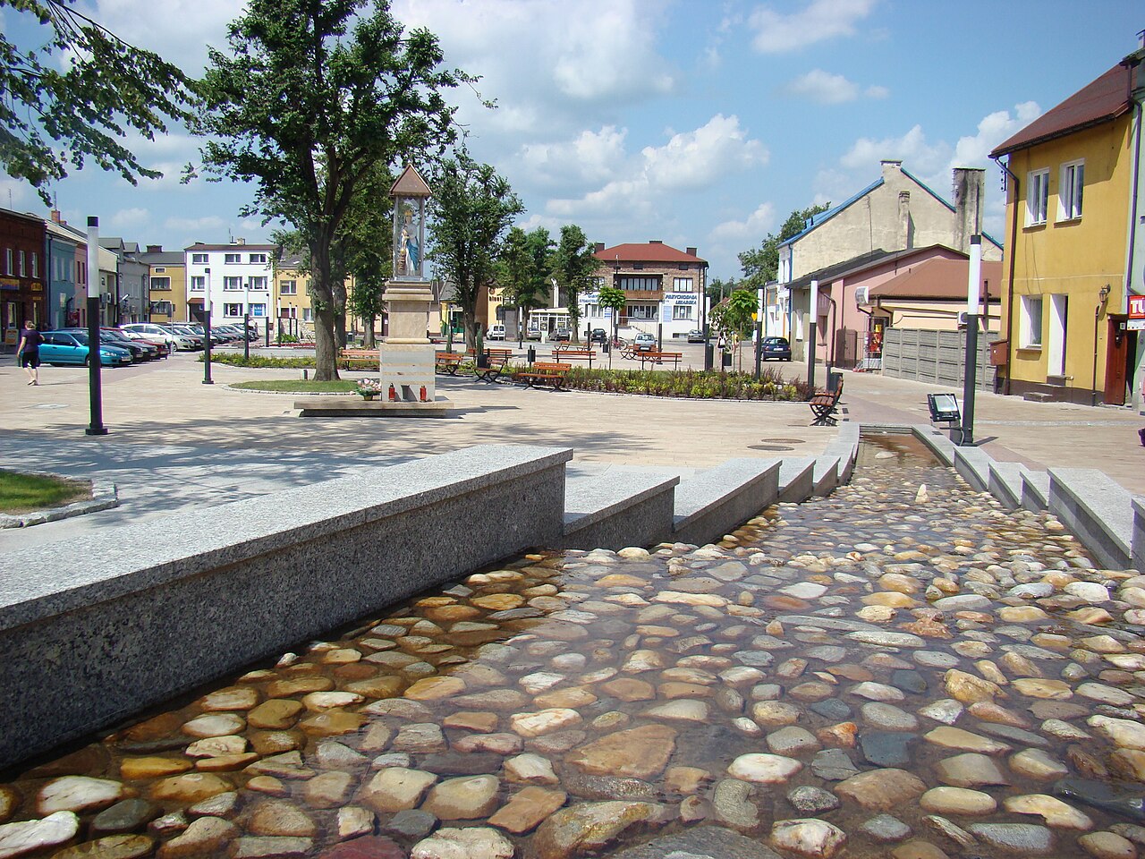 Widok miasta Żarki
