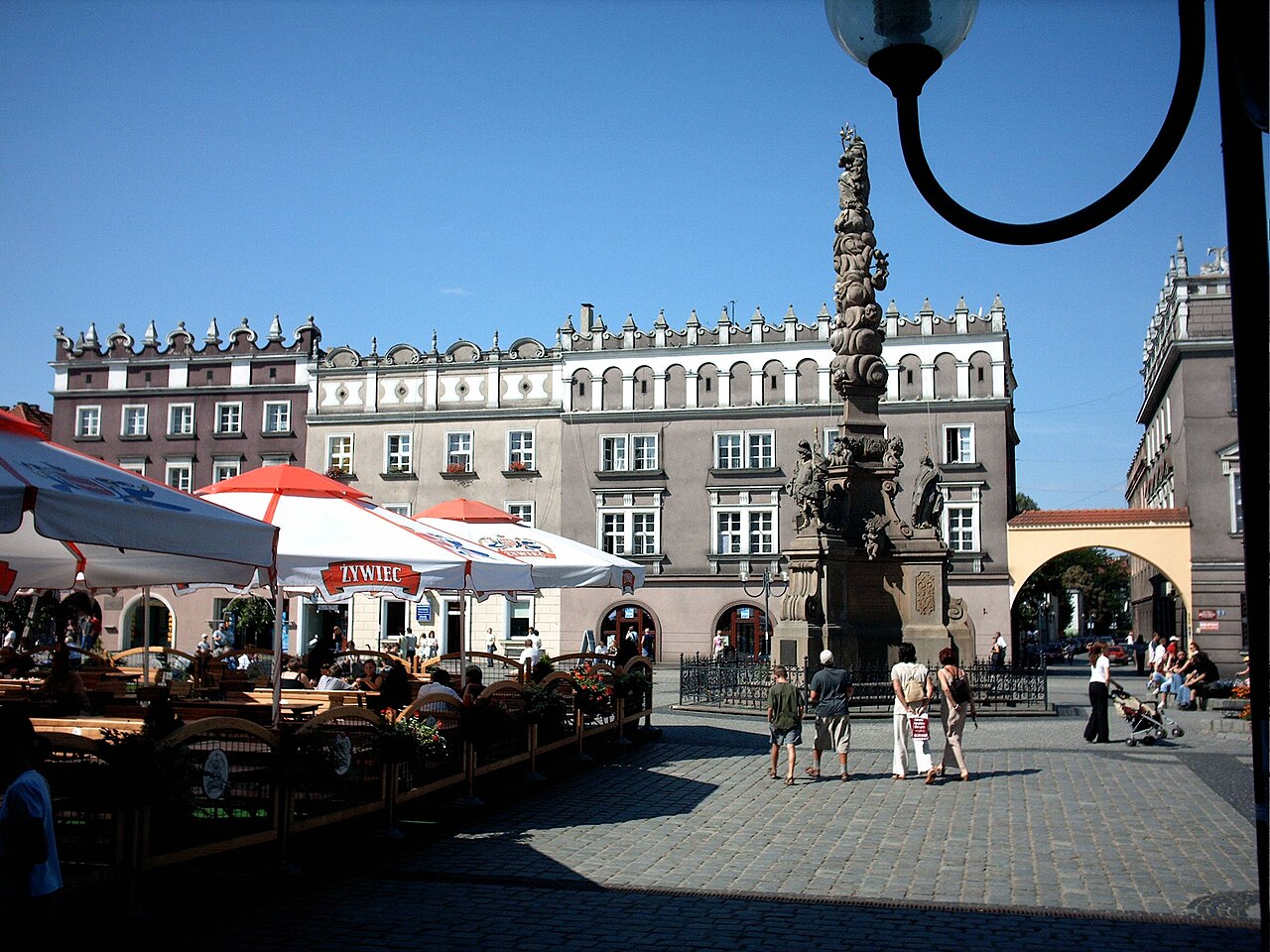 Widok miasta Racibórz