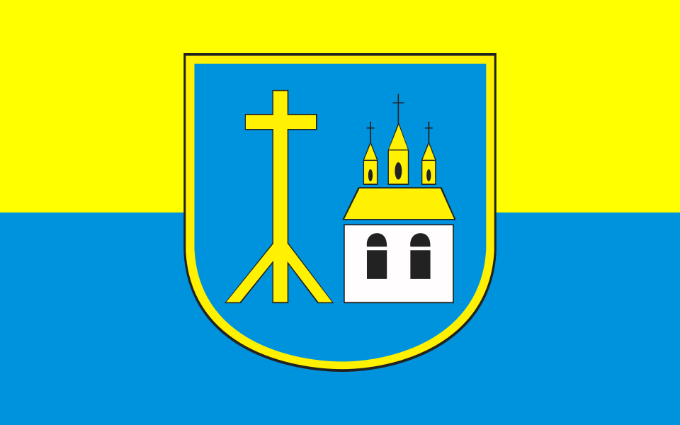 Flaga miasta Pszów