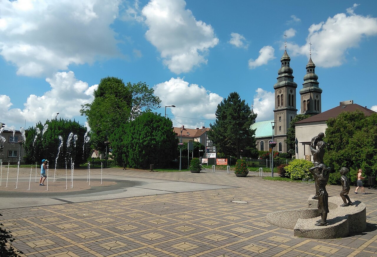 Widok miasta Radlin