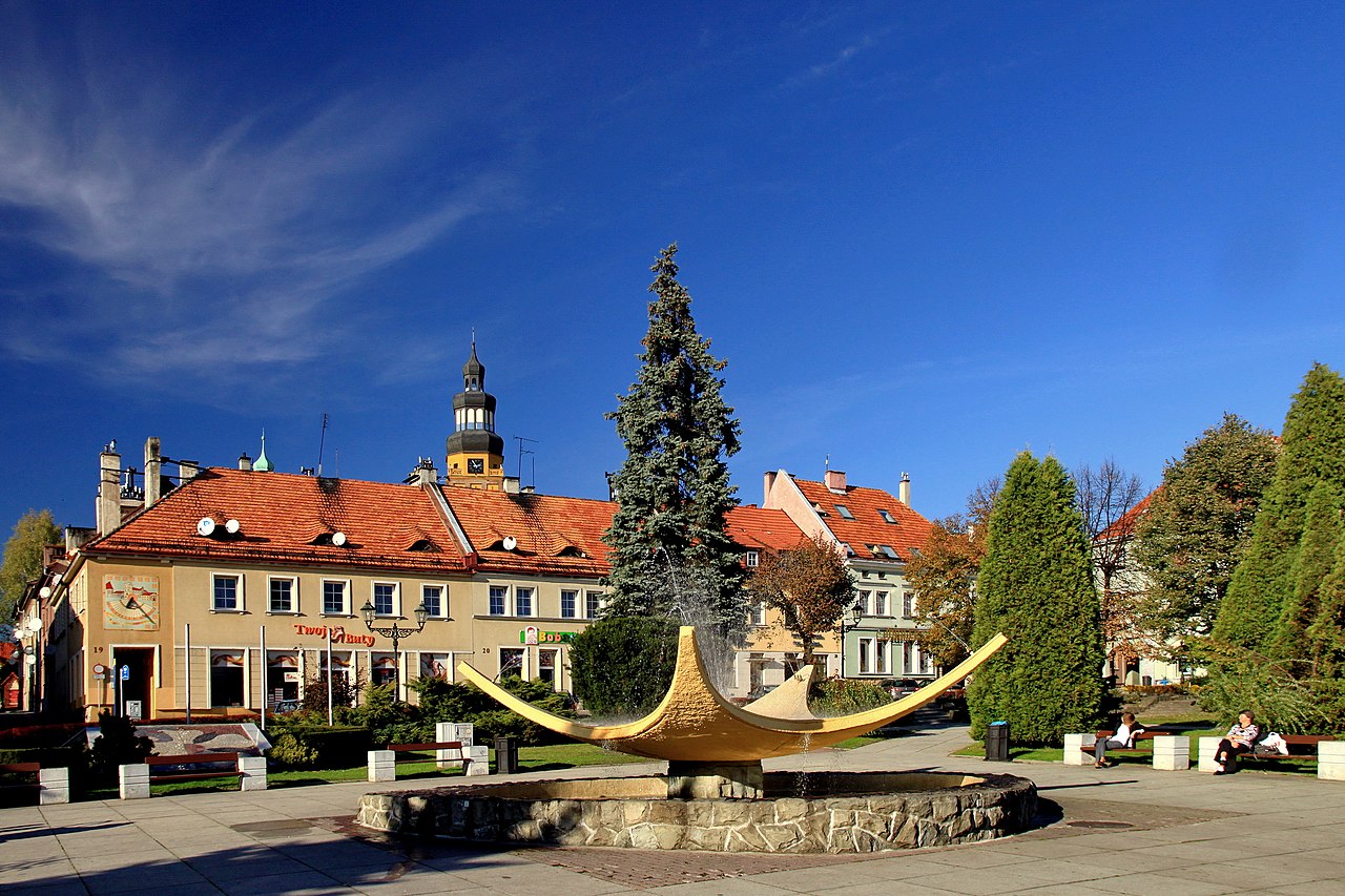 Widok miasta Wodzisław Śląski