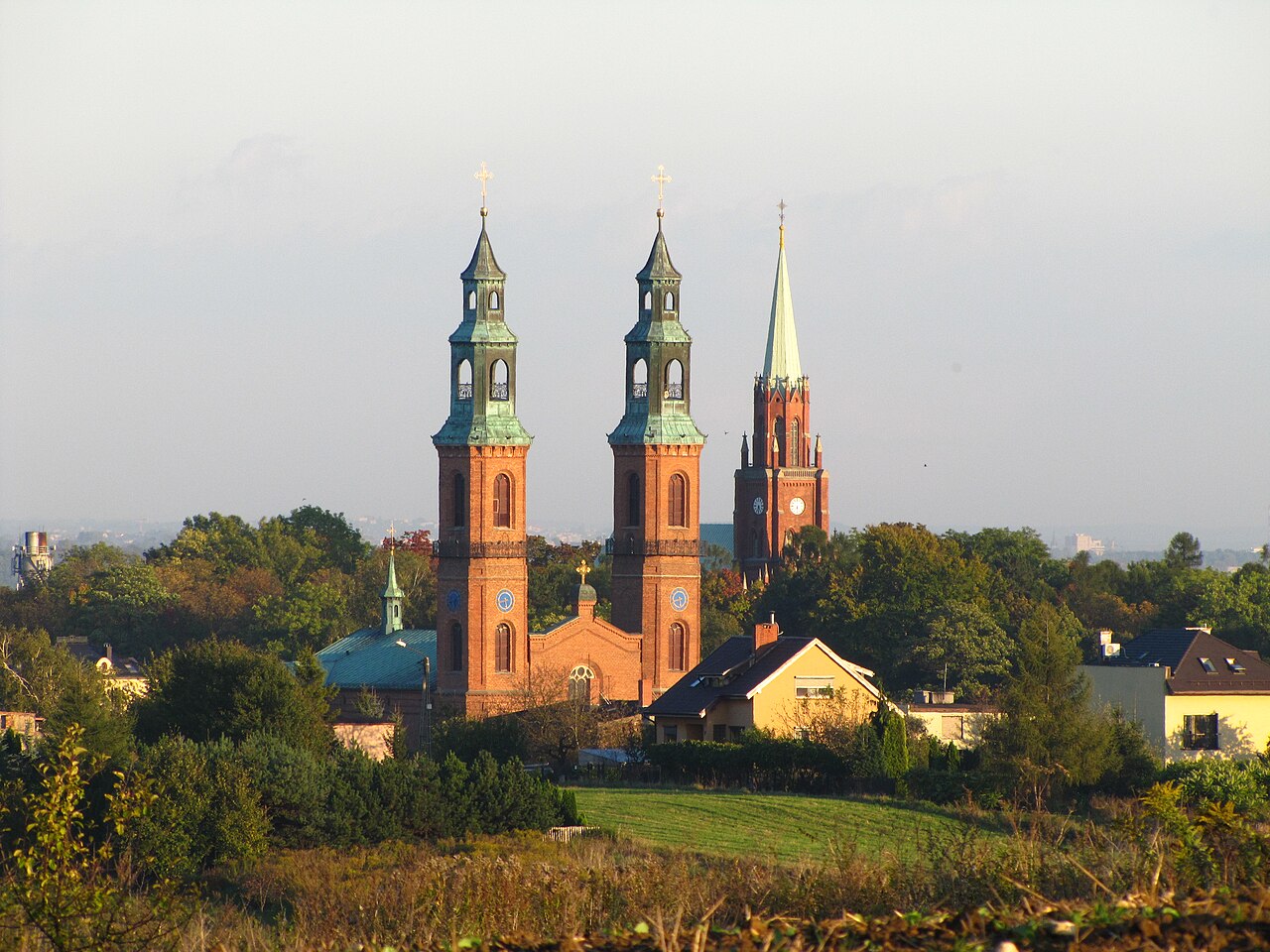 Widok miasta Piekary Śląskie