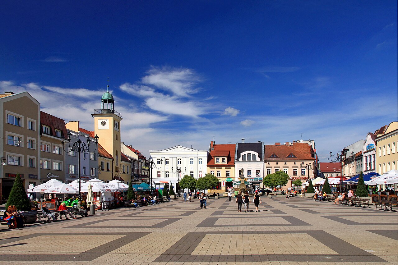 Widok miasta Rybnik
