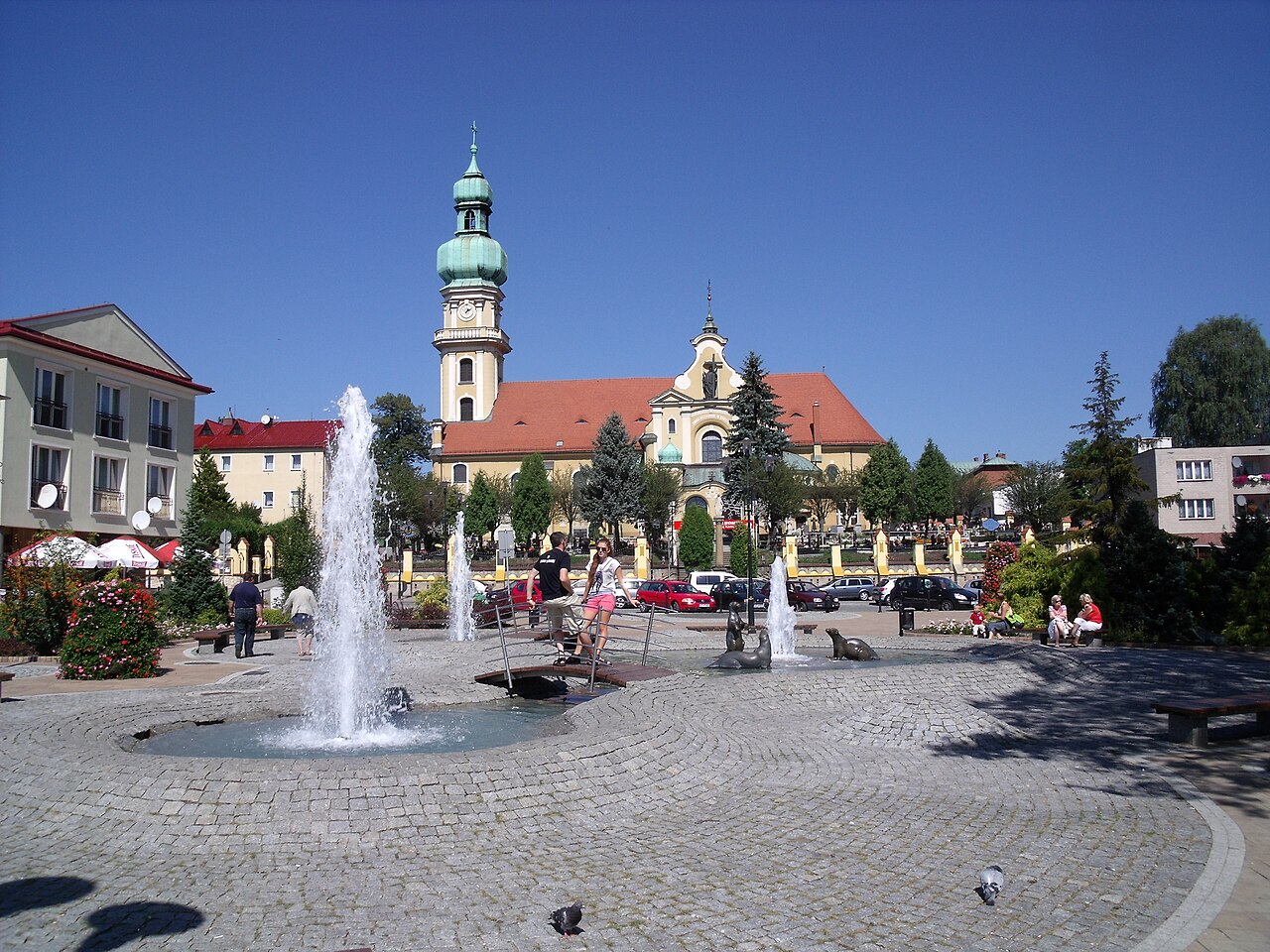 Widok miasta Tychy
