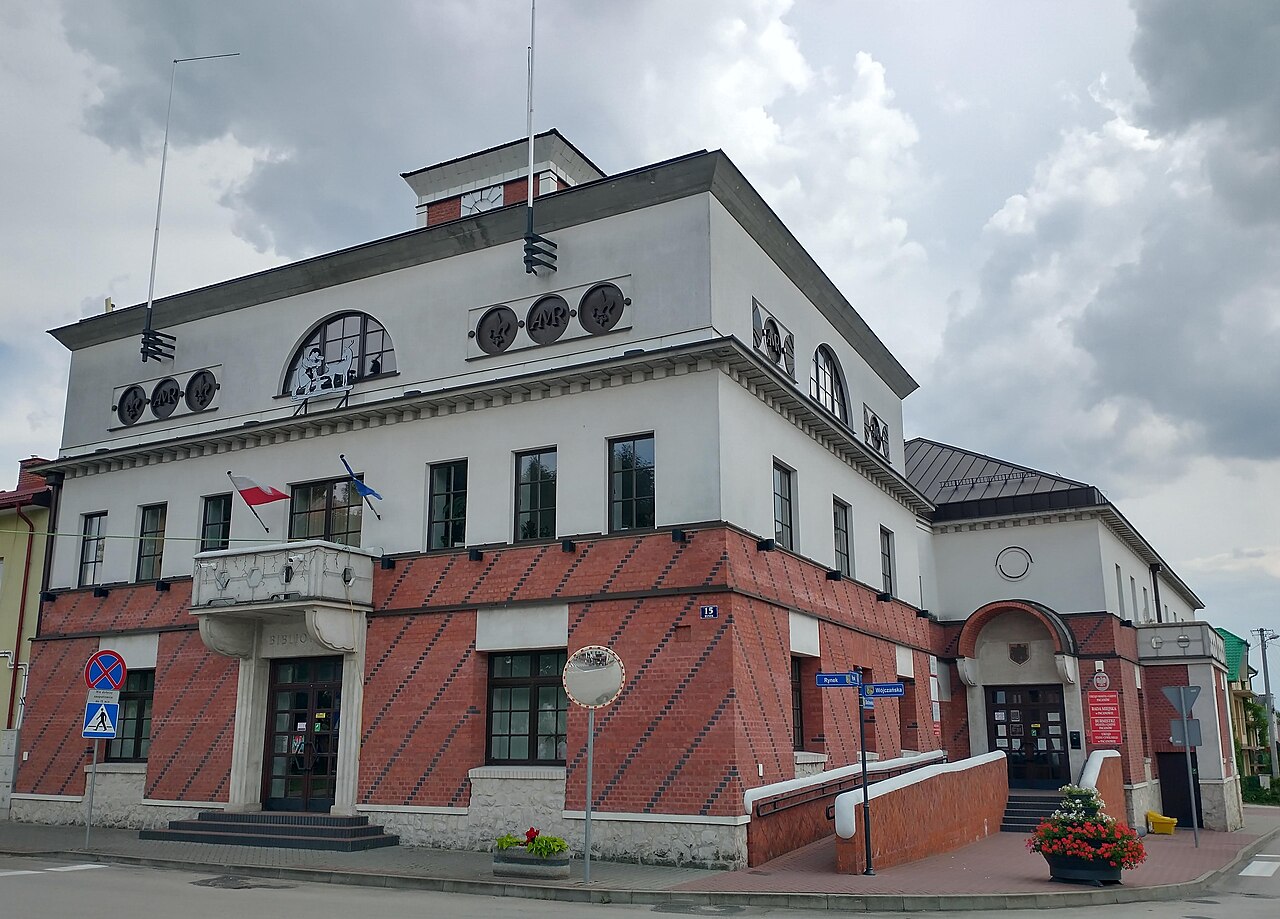 Widok miasta Pacanów
