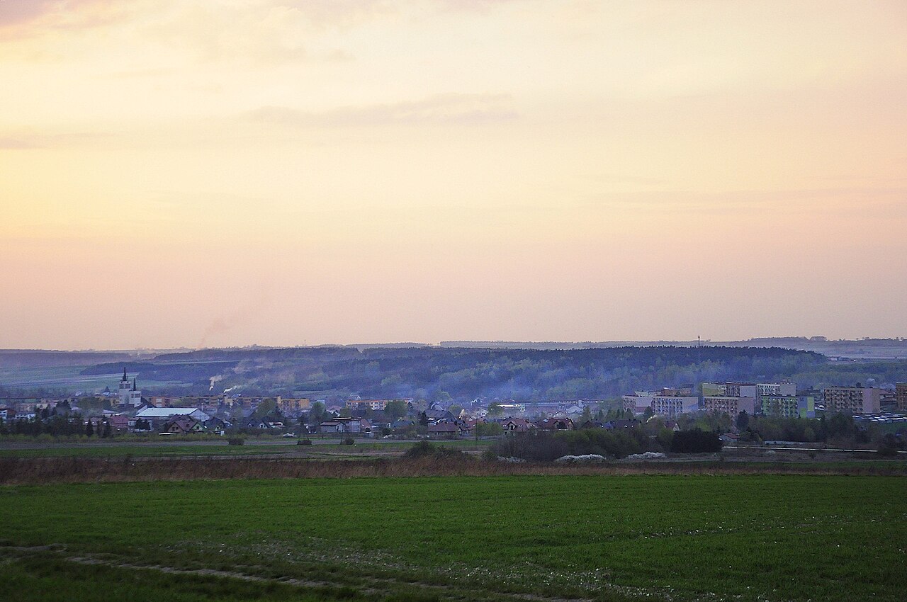 Widok miasta Sędziszów