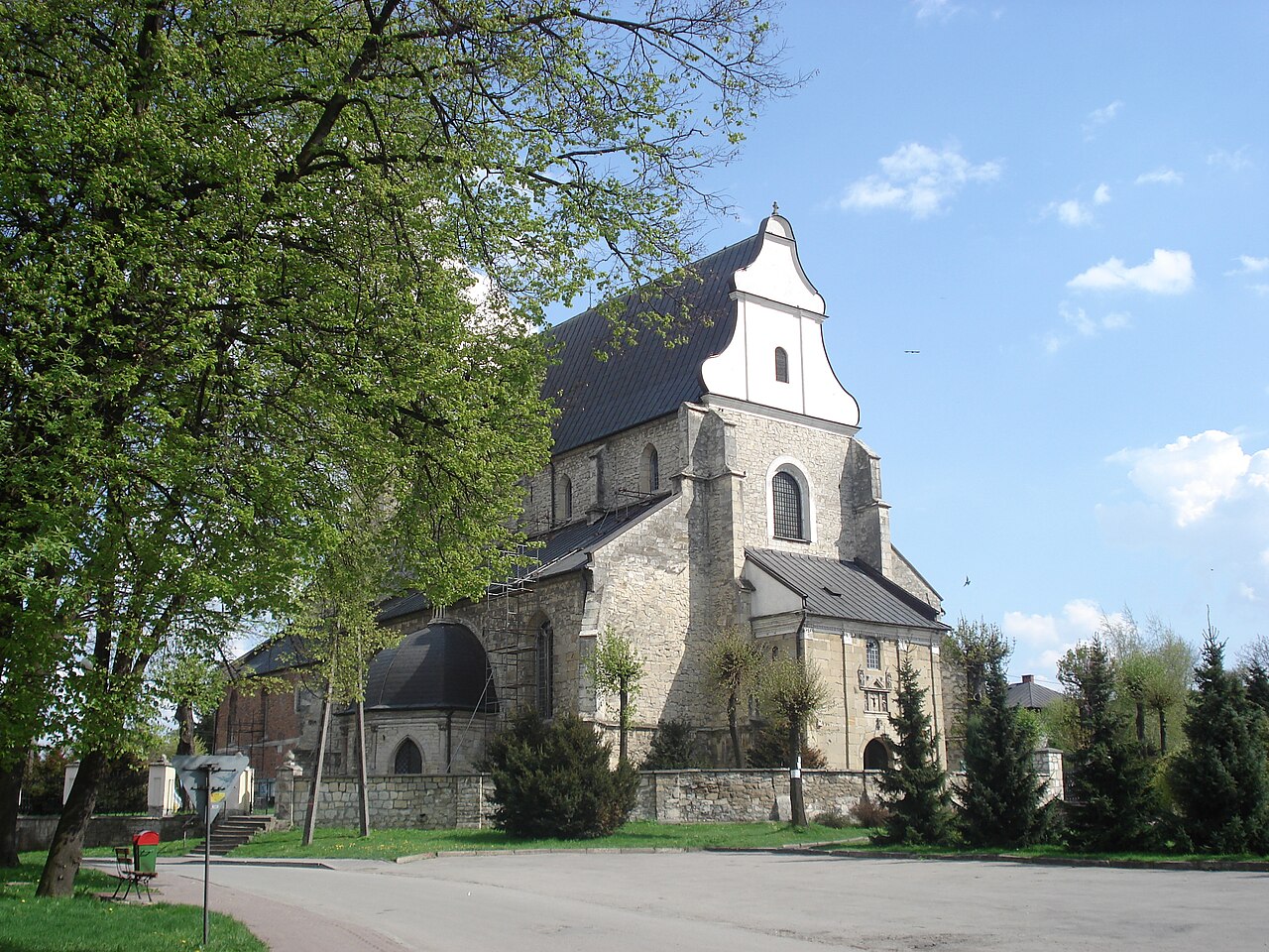 Widok miasta Skalbmierz