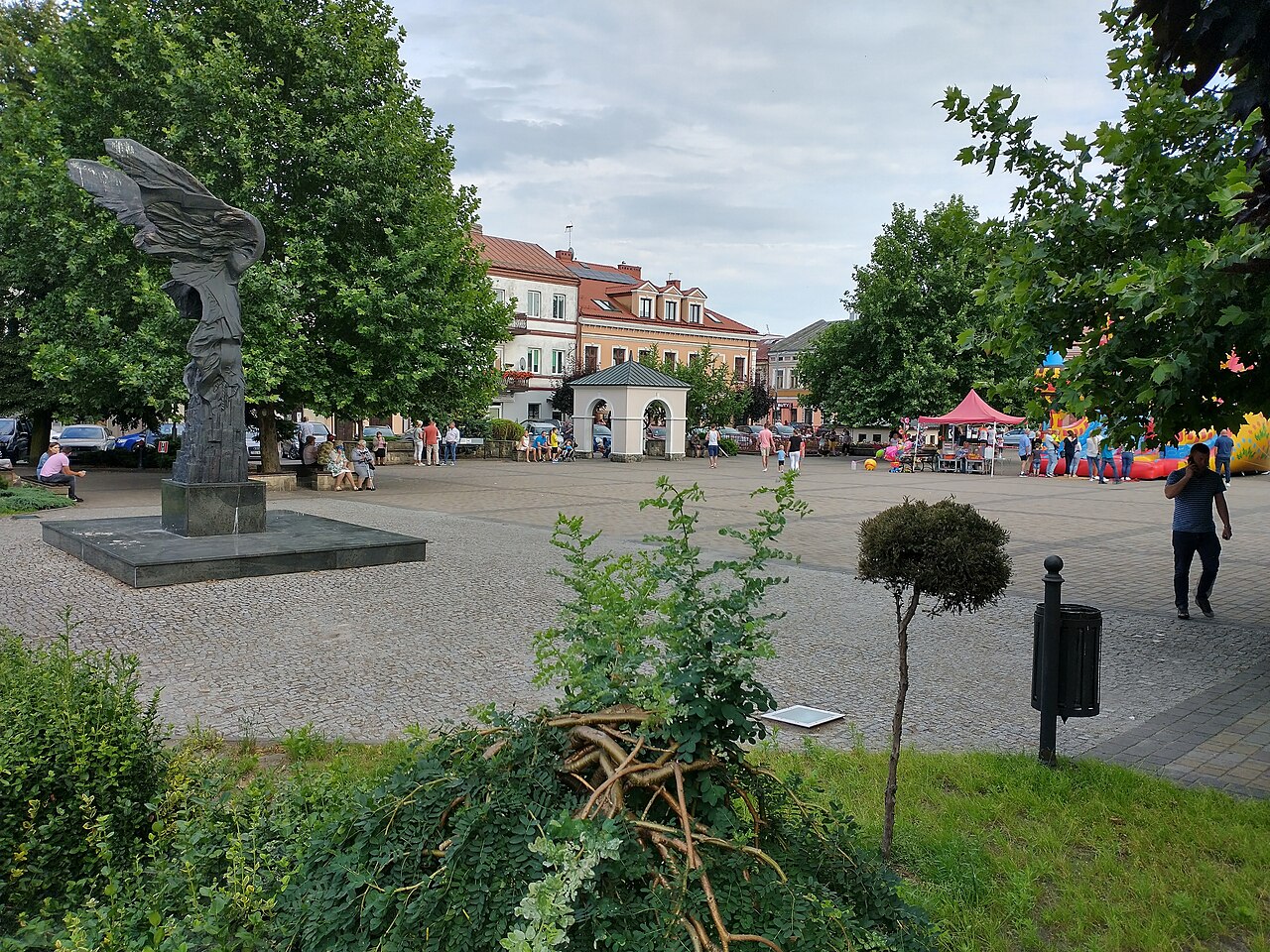 Widok miasta Chmielnik