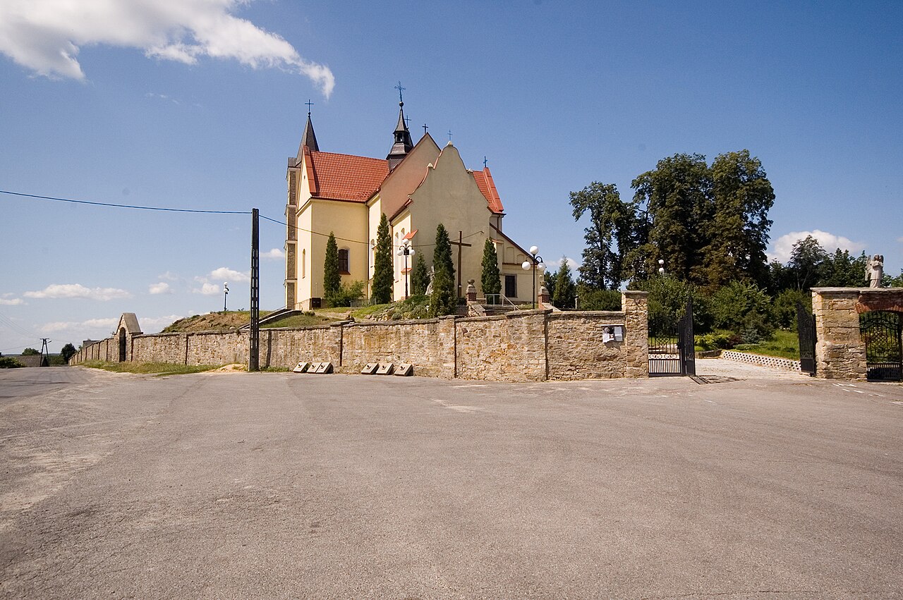 Widok miasta Gowarczów