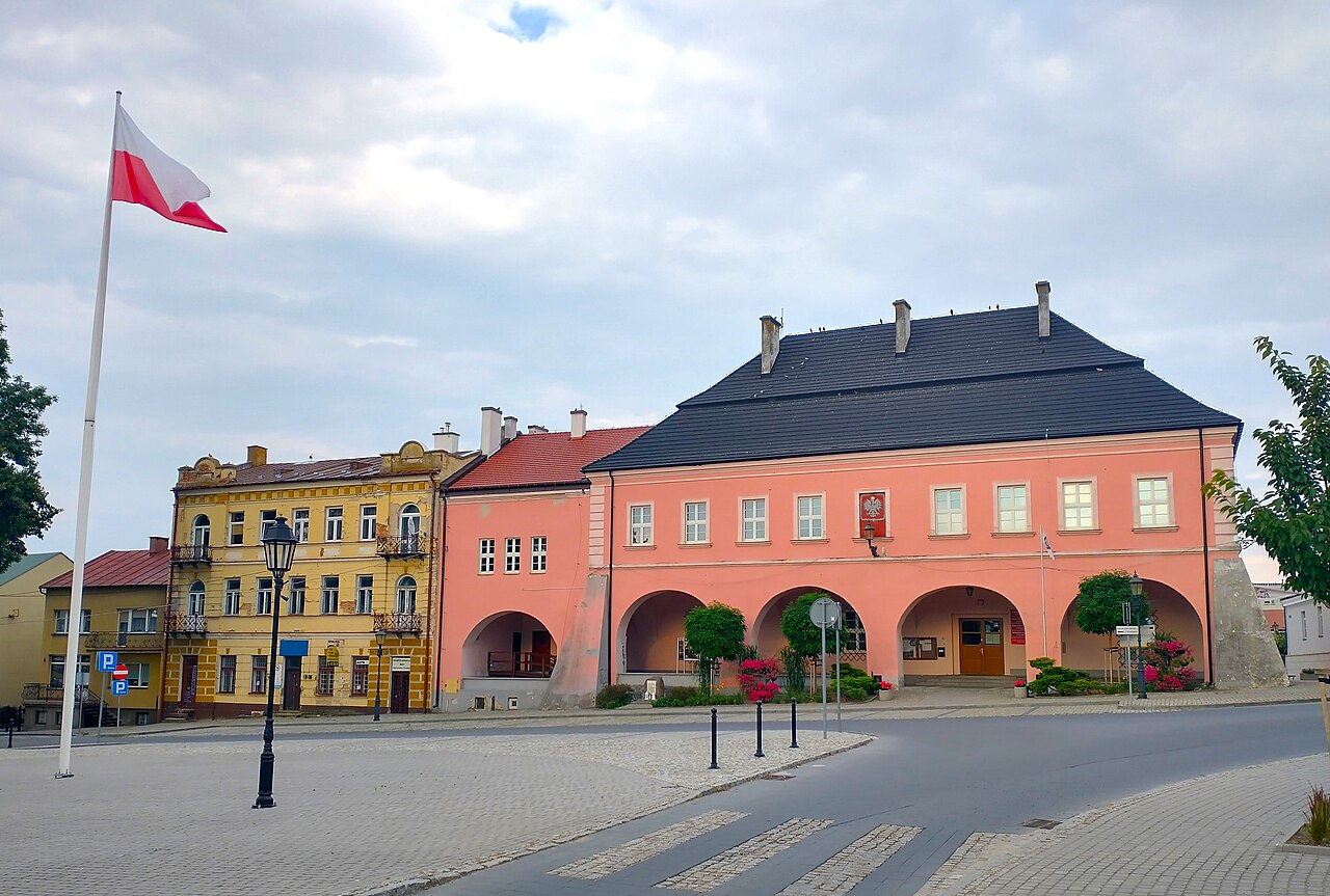 Widok miasta Opatów