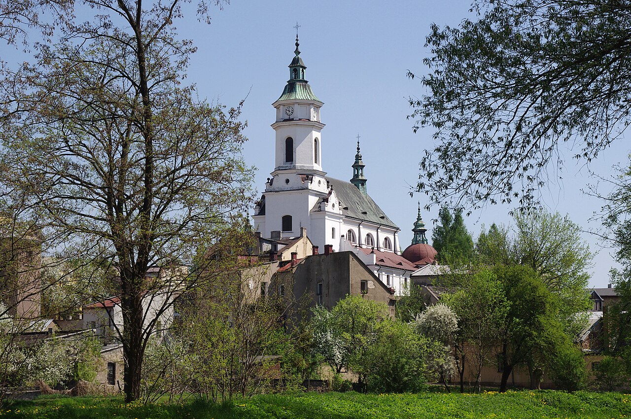 Widok miasta Ostrowiec Świętokrzyski
