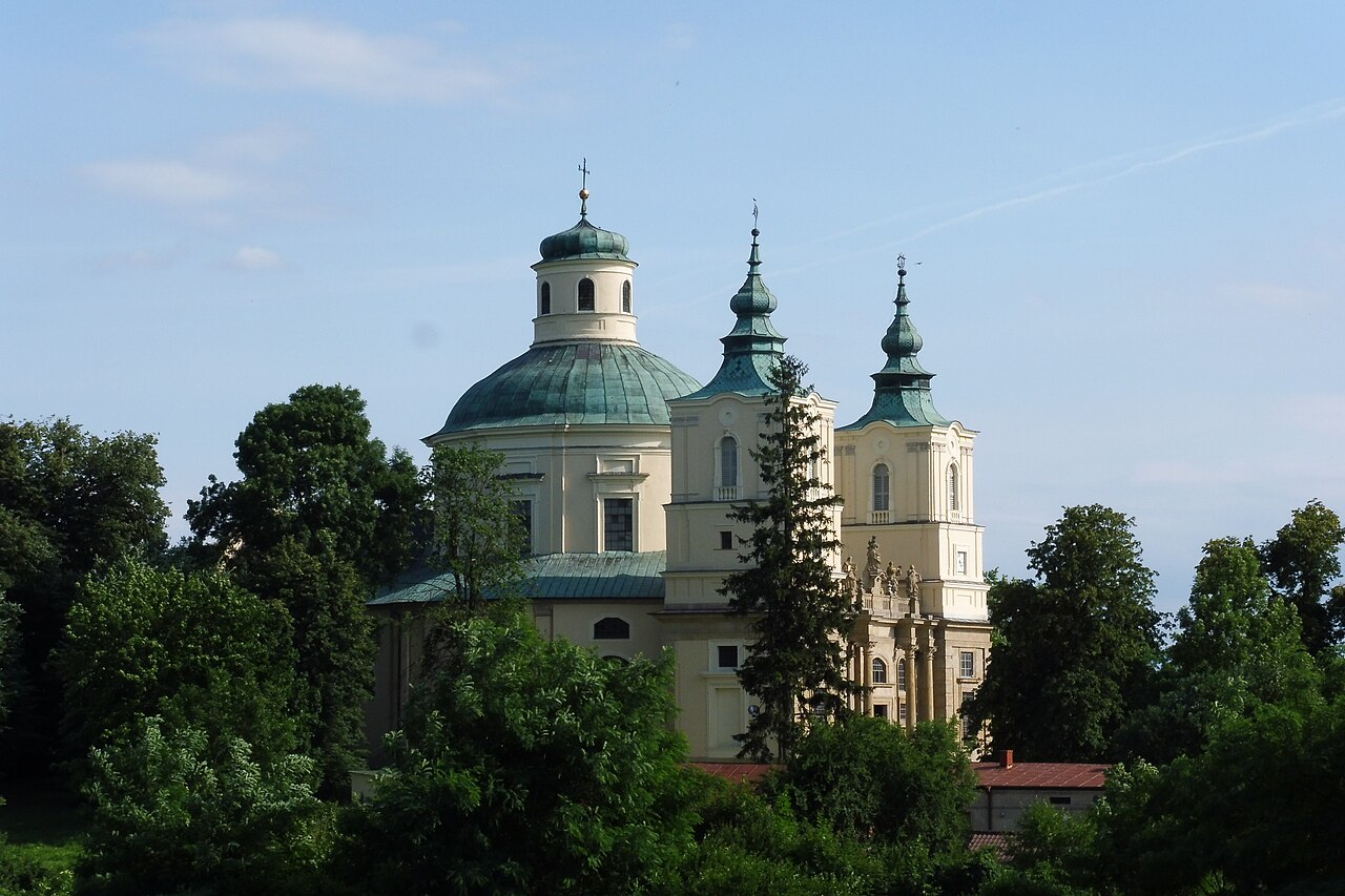Widok miasta Klimontów