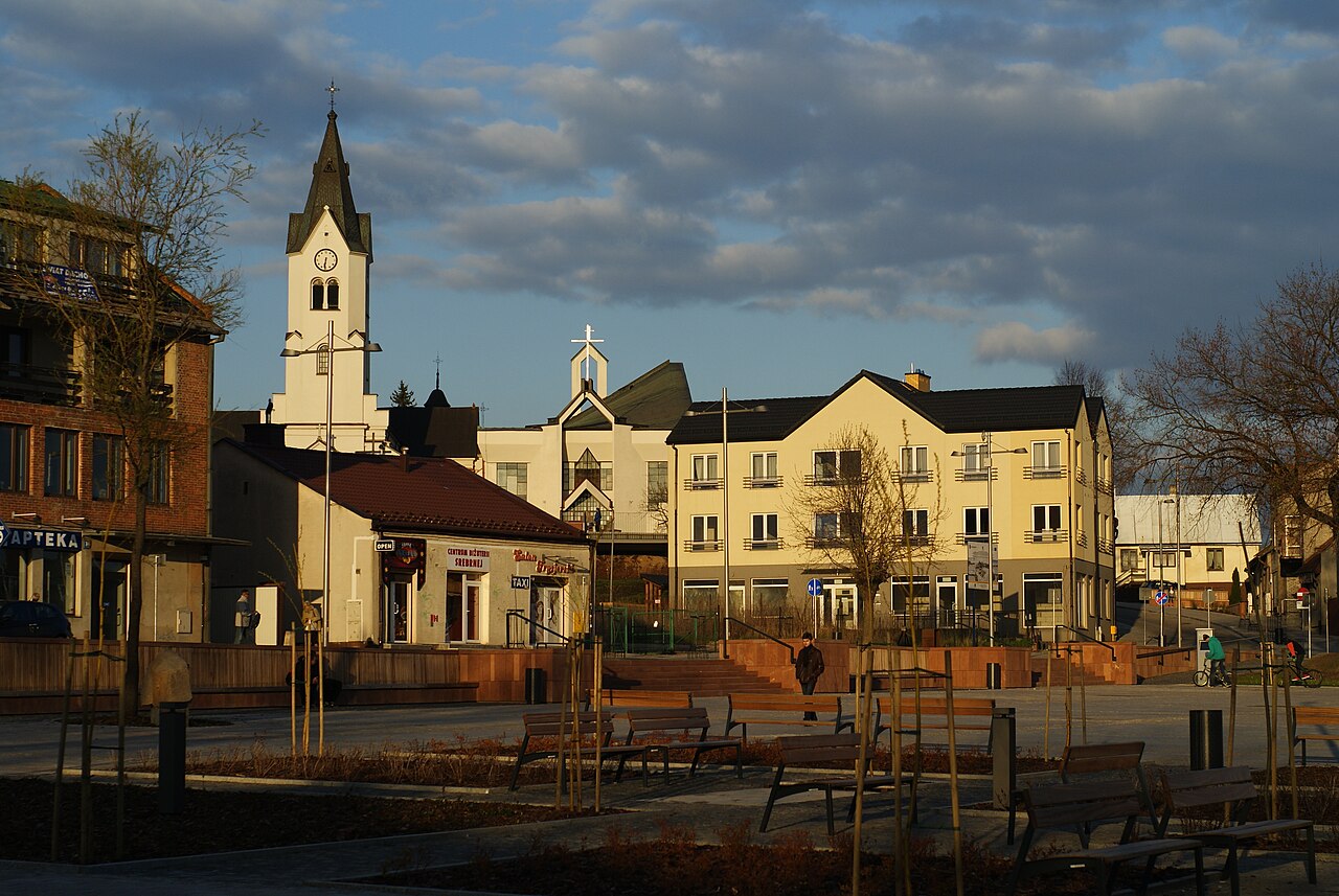 Widok miasta Starachowice