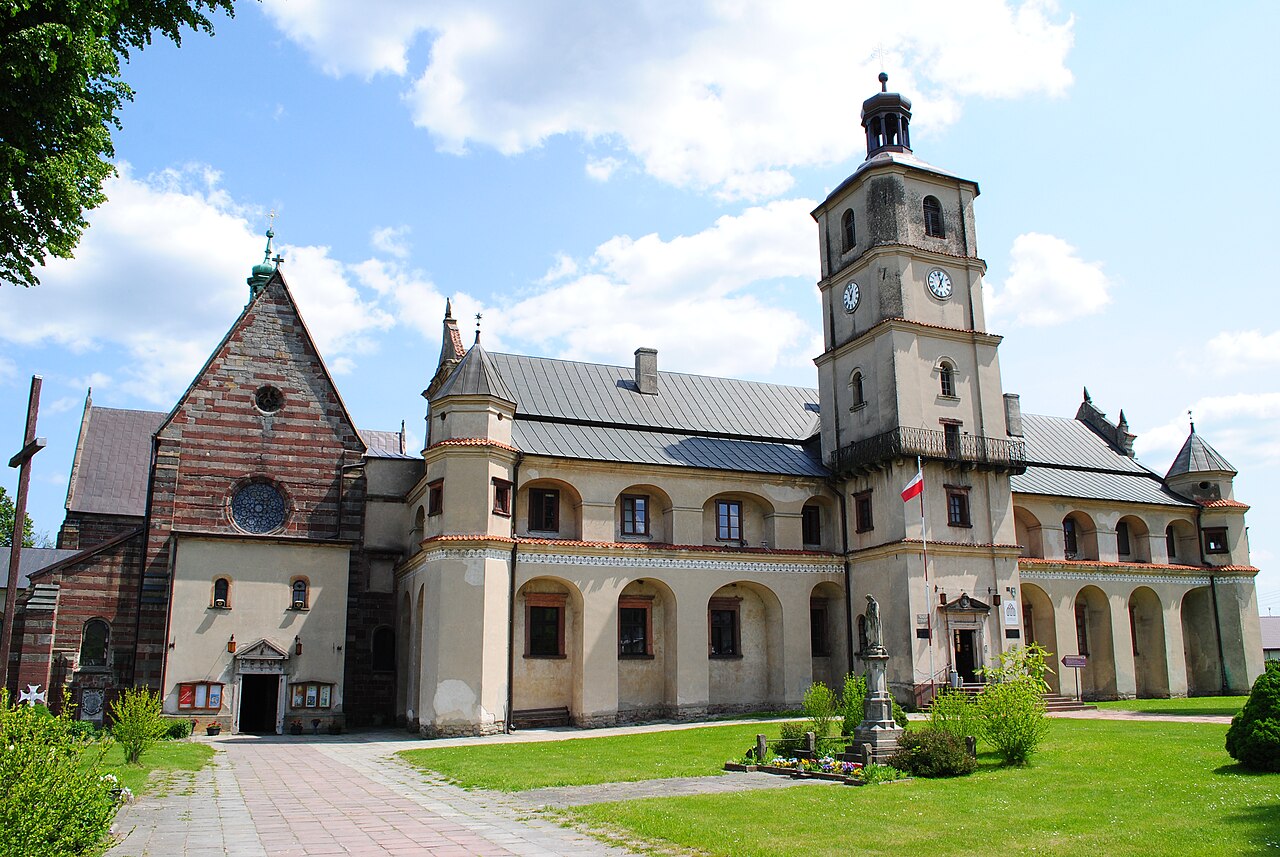 Widok miasta Wąchock