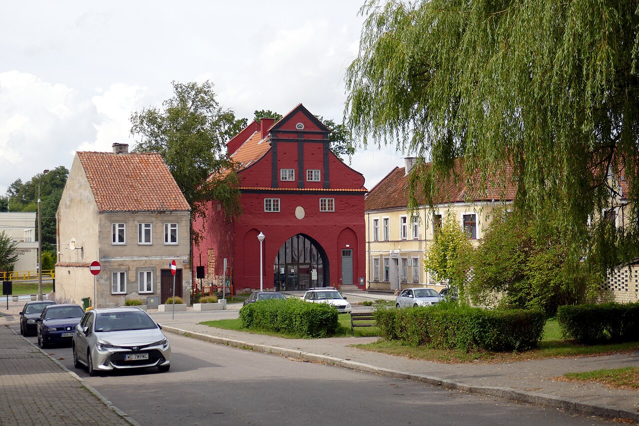 Widok miasta Bisztynek