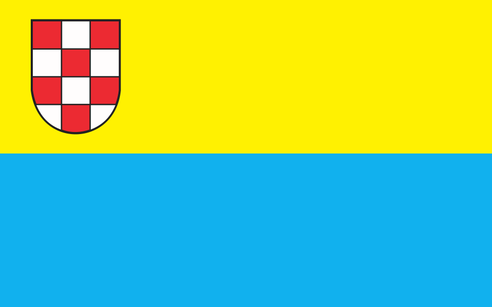 Flaga miasta Działdowo