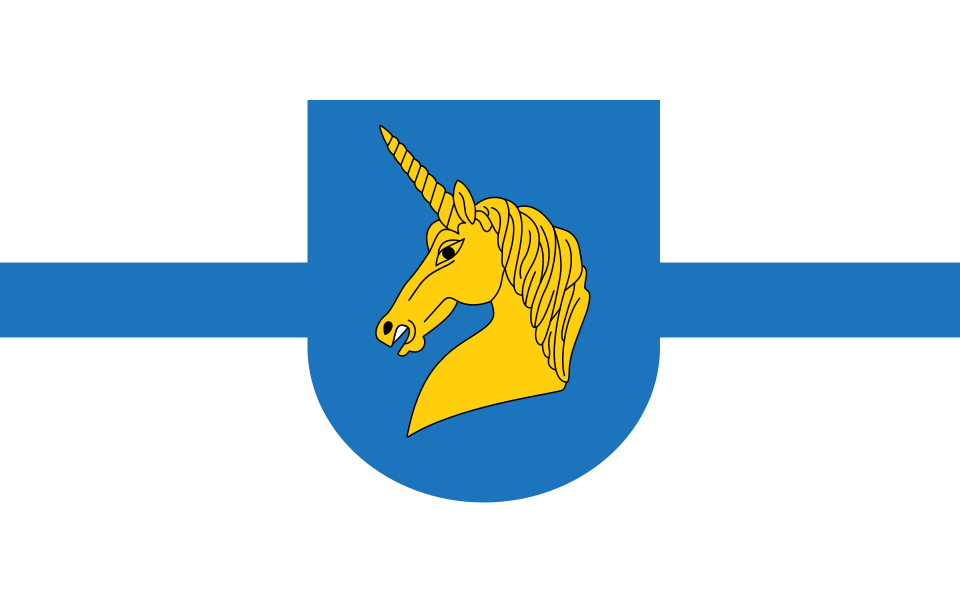 Flaga miasta Lidzbark