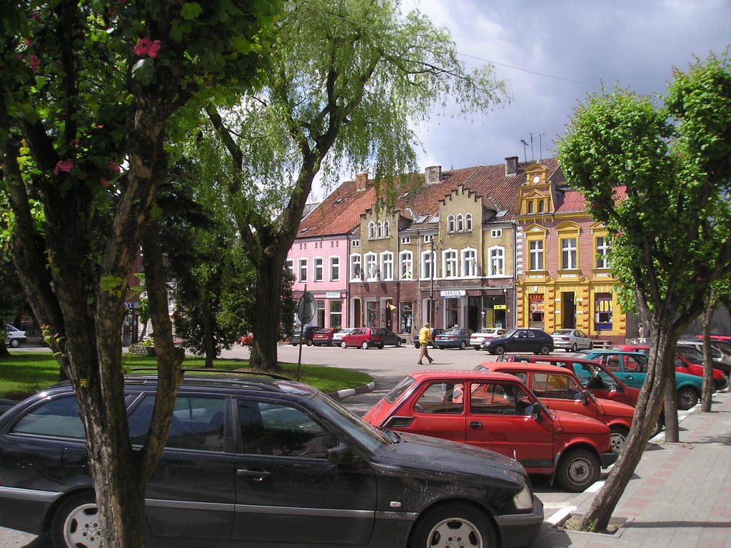 Widok miasta Lidzbark